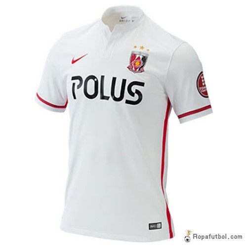 Camiseta Urawa Red Diamonds Replica Segunda Ropa 2016/17 Blanco